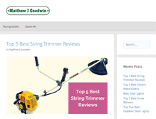 Tablet Screenshot of matthewjgoodwin.com